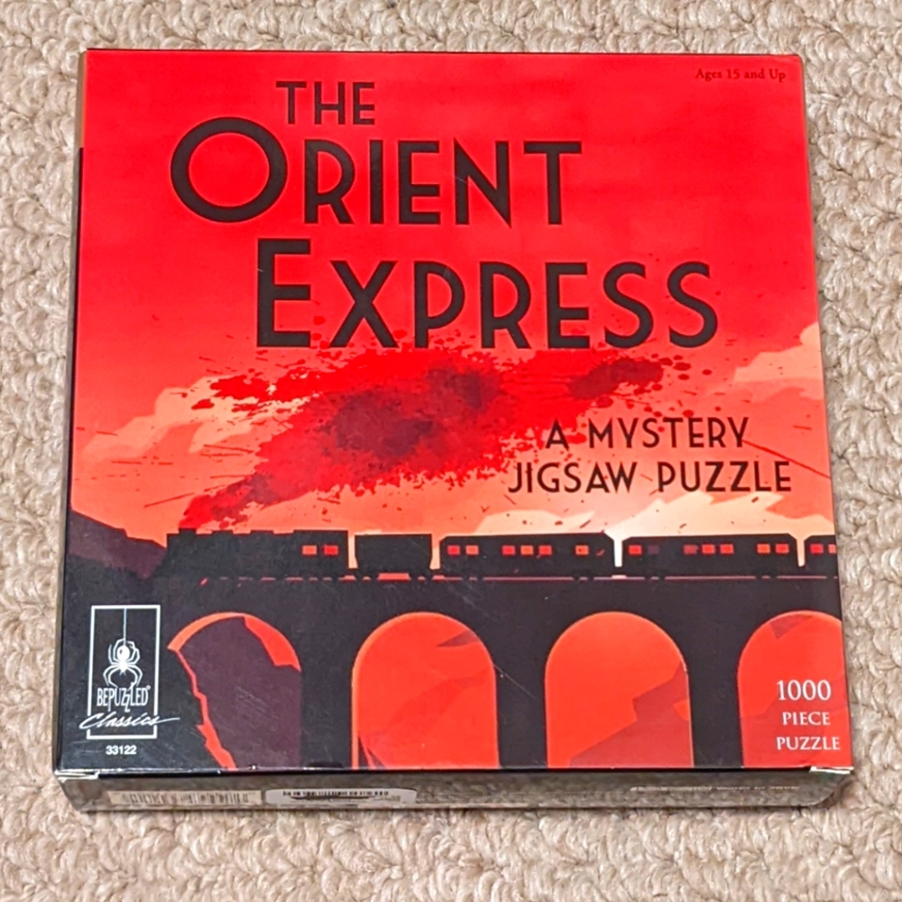 Orient Express Mystery Puzzle